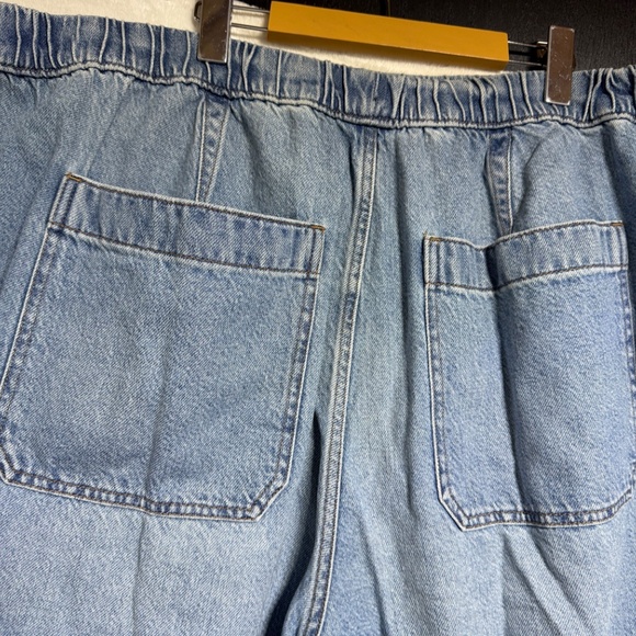 Madewell Women's Jeans 4X  Pull-On Relaxed Beswick - Elastic Waist - Picture 7 of 9